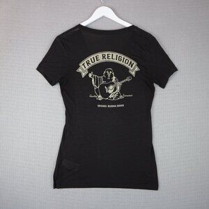 True Religion Big Buddha Logo Womens Medium Y2K